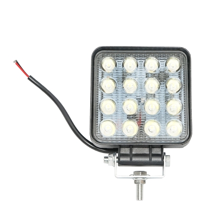 Lampa cu 16 LED-uri 10-30V 48W unghi radiere 30 de grade tip spot 108x108x57mm Breckner Germany