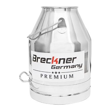 Bidon de inox pentru lapte 30L aparat de muls vaci Breckner Germany