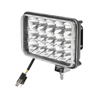 Lampa 15 LED-uri  2 faze 10-30V 45W unghi de radiere 30