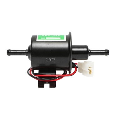Pompa alimentare electrica HEP universala pentru motorina/benzina, cu filtru incorporat, 12V/02A