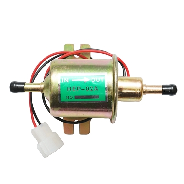 Pompa alimentare electrica universala cu filtru incorporat, 12V, L=145mm, fi 8mm pentru motorina/benzina OEM HEP-02A