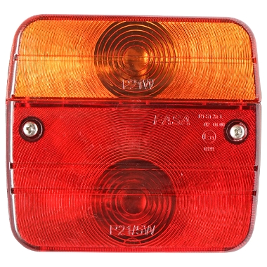 Lampa stop stanga/dreapta spate remorca/camioncu iluminare placuta inmatriculare 105x97x49mm