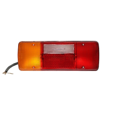 Lampa stop stanga cu semnalizare si marsalier pentru camion 330x125x80 mm