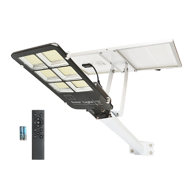 Lampa LED 300W cu panou solar mono 28W senzor de miscare si telecomanda Breckner Germany