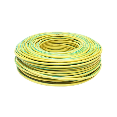 Cablu impamantare din cupru, 10m pentru panouri solare MYF 1x10mm, 450/750V verde galben