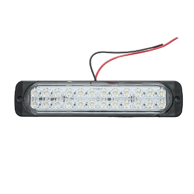 Lampa laterala gabarit slim LED 12-24V, alba FR1280 Breckner Germany