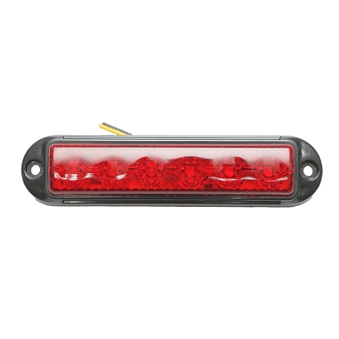 Lampa laterala gabarit slim rosie LED 12-24V, galbena FR1286R Breckner Germany