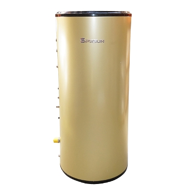 Puffer, rezervor de acumulare apa calda 250L presurizat 3KW, 220V pentru pompe de caldura SPRSUN