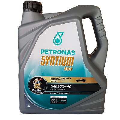 Ulei Petronas Syntium 800 10W-40 API SN ACEA A3 B3 Mercedes Cool Tech 4L