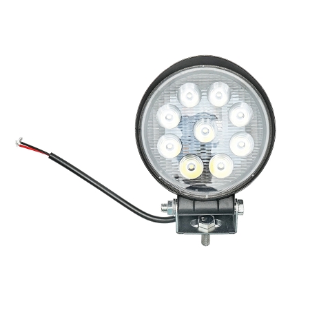Lampa 9 LED-uri 10-60V 27W unghi de radiere 60 rotund