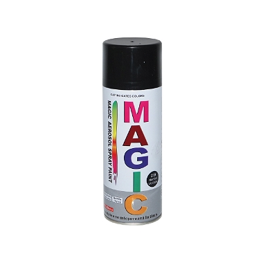 Spray vopsea Magic negru lucios 039 450 ml