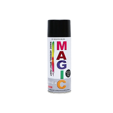 Spray vopsea Magic negru mat 004 450 ml