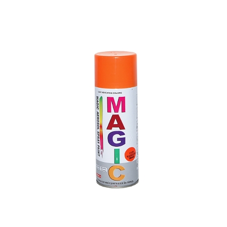 Spray vopsea Magic portocaliu fluorescent 1006 450 ml