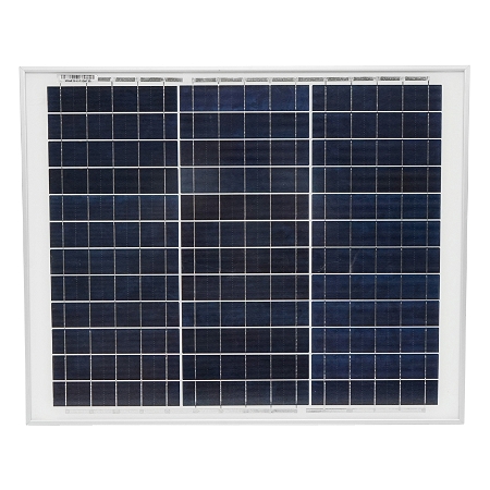Panou solar 30W fotovoltaic policristalin cu cablu 90cm si tensiune maxima 18V 440x542x20mm Breckner Germany