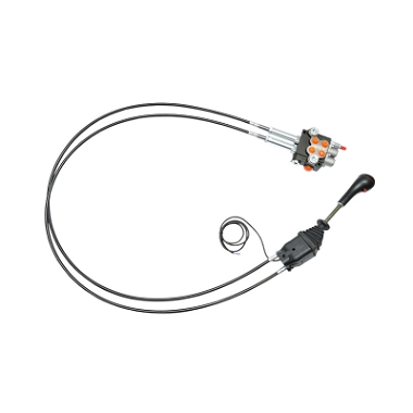 Distribuitor hidraulic cu joystick, lungime cablu 2m presiune 250 bar debit 40L/min Breckner Germany