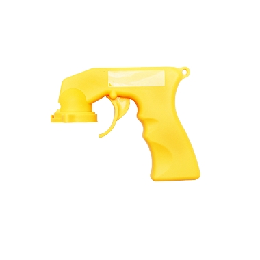 Maner galben pistol pulverizare pentru tub spray vopsea