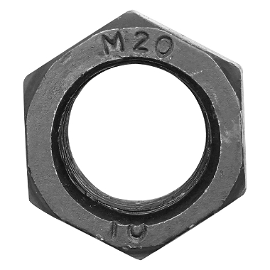 Set 100 buc piulita neagra hexagonala DIN 934 M20x1.5 G10