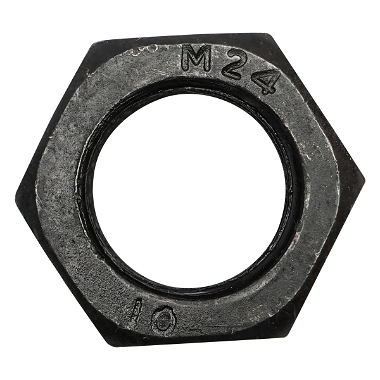 Piulita neagra hexagonala DIN 934 M24x2 G10 50 buc/punga