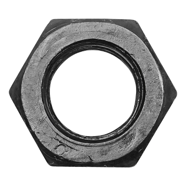 Set 50 buc piulita neagra hexagonala DIN 934 M12 G10