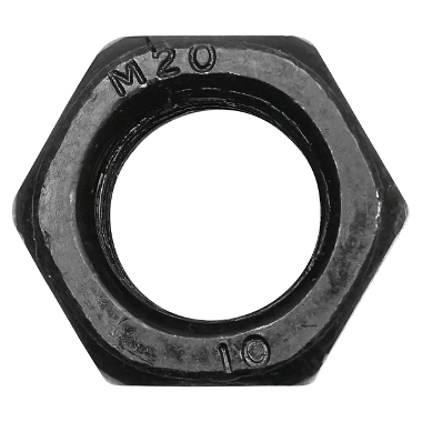 Piulita neagra hexagonala DIN 934 M20 G10 100 buc/punga