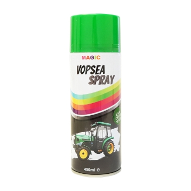 Spray vopsea auto verde tip John Deere profesionala cu uscare rapida 450ml MAGIC